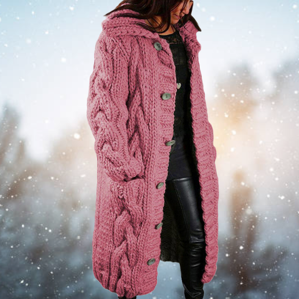 Ambre - Luxuriöse Strickjacke für Frauen