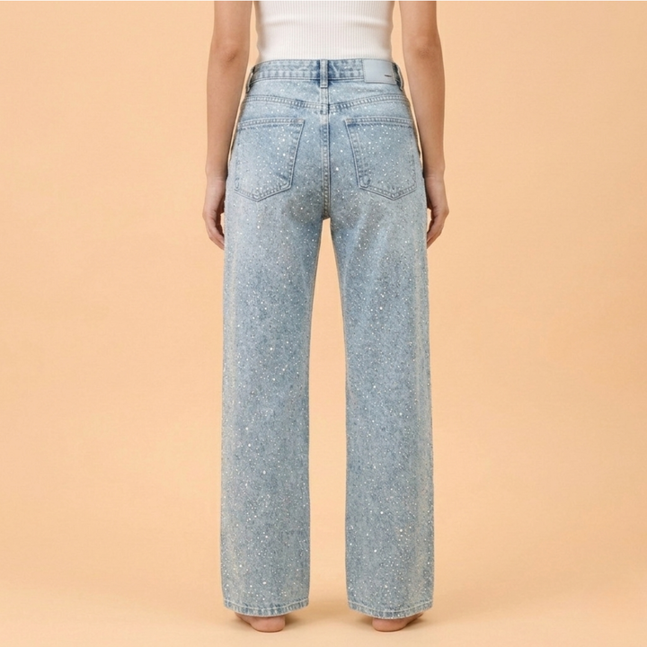 Kerstin | Bequeme & glamouröse Jeanshose