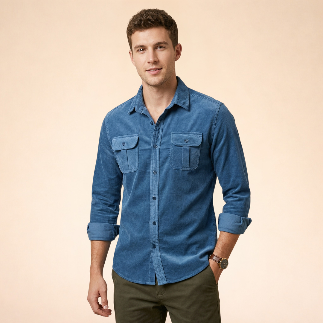 Andreas | Elegantes und bequemes Slim-Fit-Hemd 4