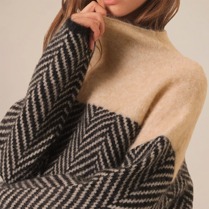 Ani - Trendiger Rollkragenpullover