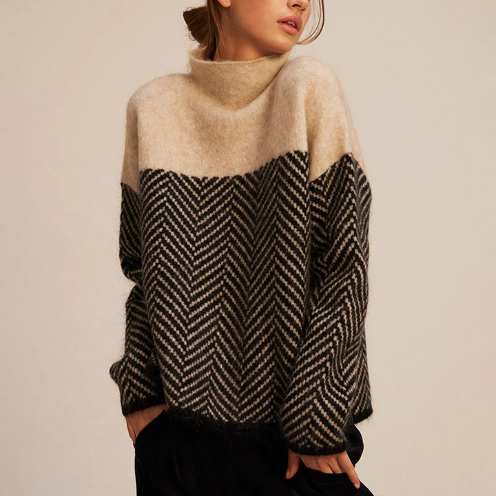 Ani - Trendiger Rollkragenpullover