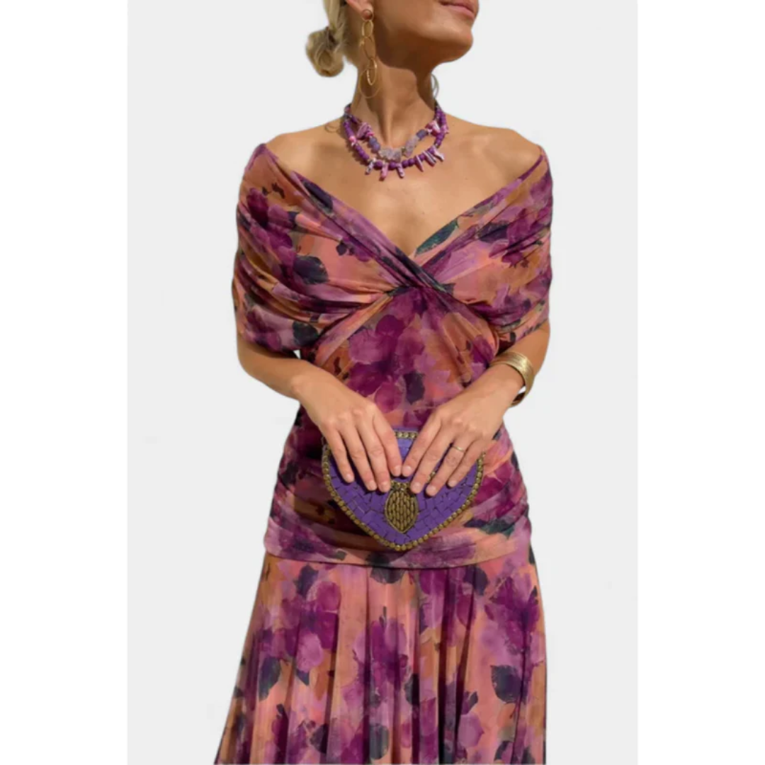 Annemarie | Damen Maxikleid Sommer leicht vielseitig