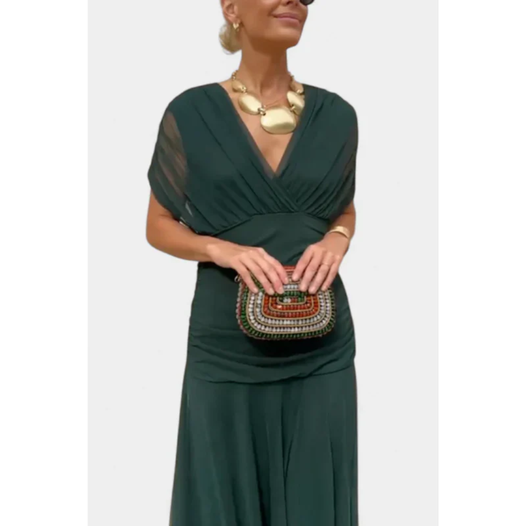 Annemarie | Damen Maxikleid Sommer leicht vielseitig