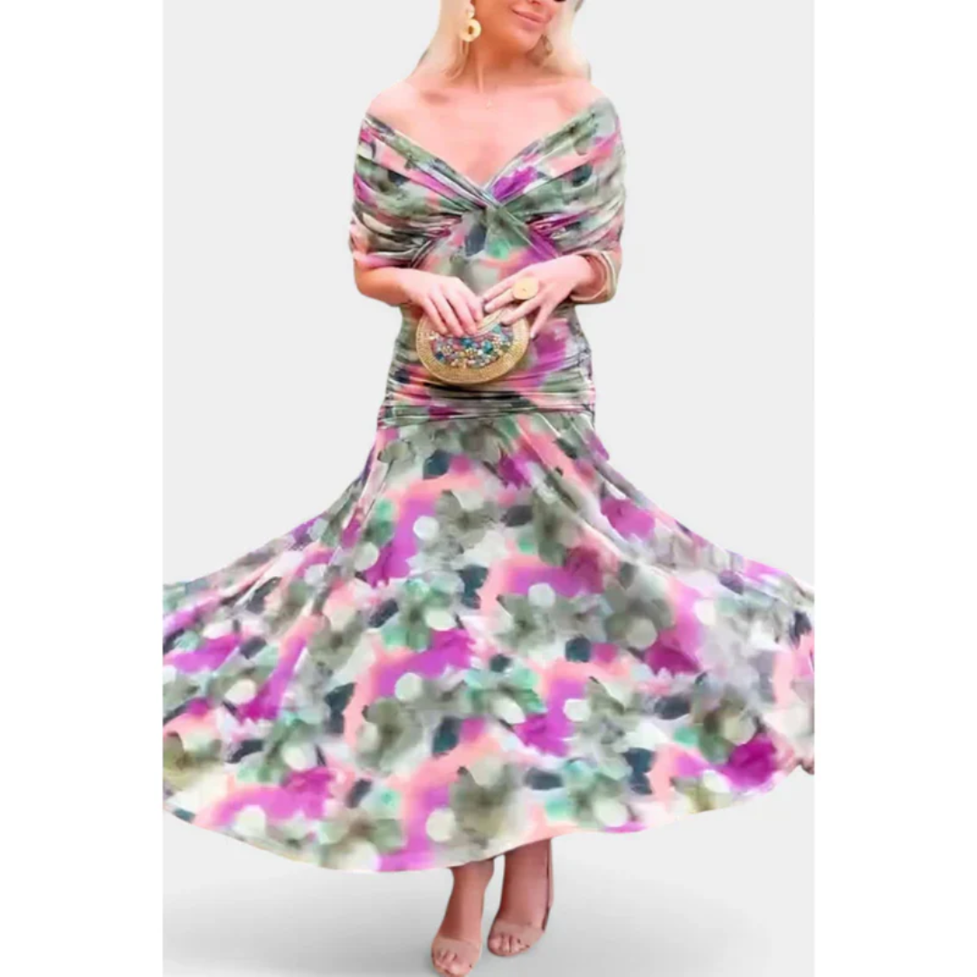 Annemarie | Damen Maxikleid Sommer leicht vielseitig