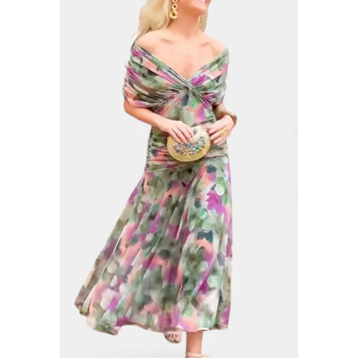 Annemarie | Damen Maxikleid Sommer leicht vielseitig
