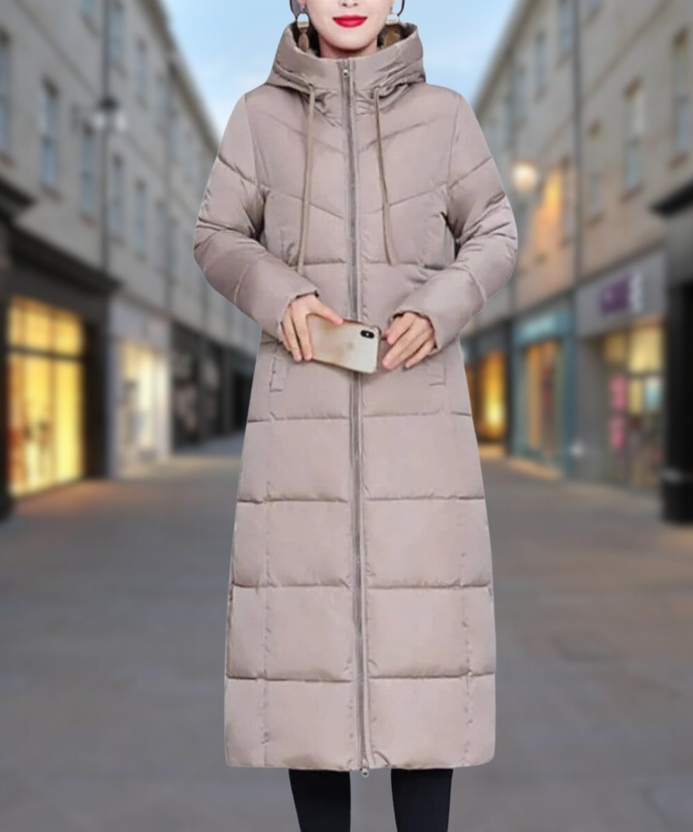 Annikki - Moderne lange Jacke für Frauen