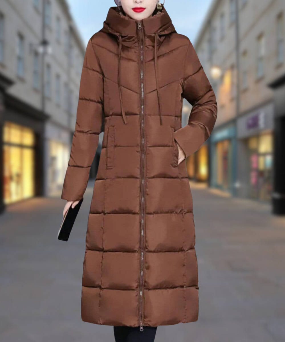 Annikki - Moderne lange Jacke für Frauen