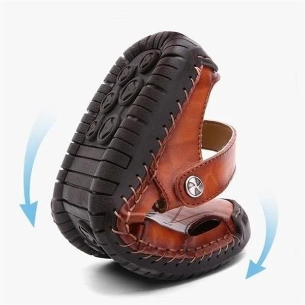 Anton | Atmungsaktive und stilvolle orthopädische Unisex Sandalen 3