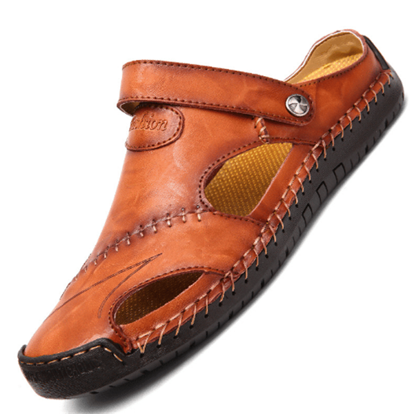 Anton | Atmungsaktive und stilvolle orthopädische Unisex Sandalen 5