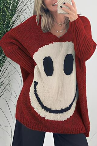 Arabella - Smiley-Pullover für Damen