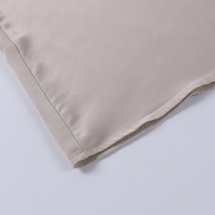 Ärmelloses Maxikleid mit V-Ausschnitt und Schlitzen