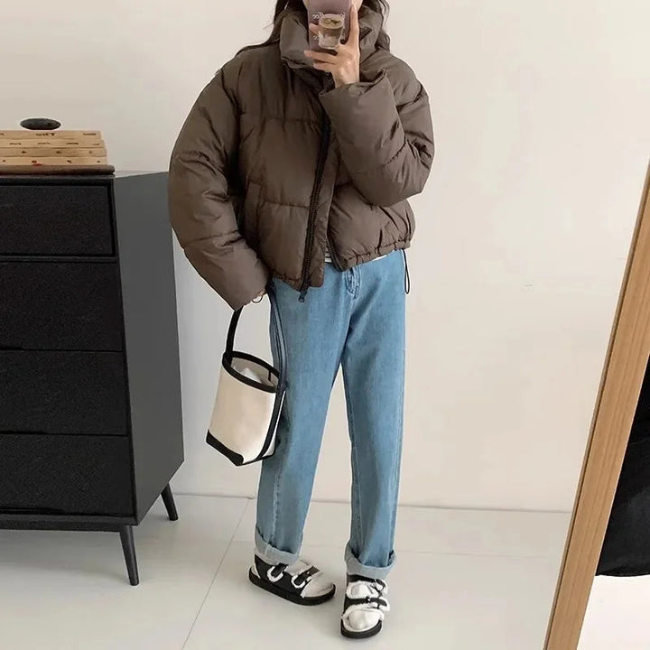 Athena - Kurzer Parka mit Streetwear-Stil