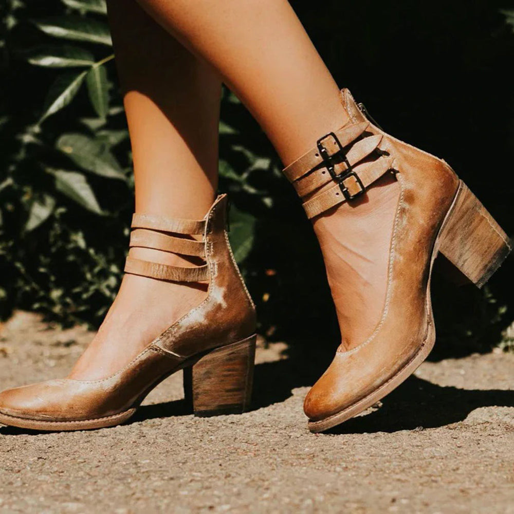 Katrin – Stylish Heeled Mary jane boots for Women - Image 4