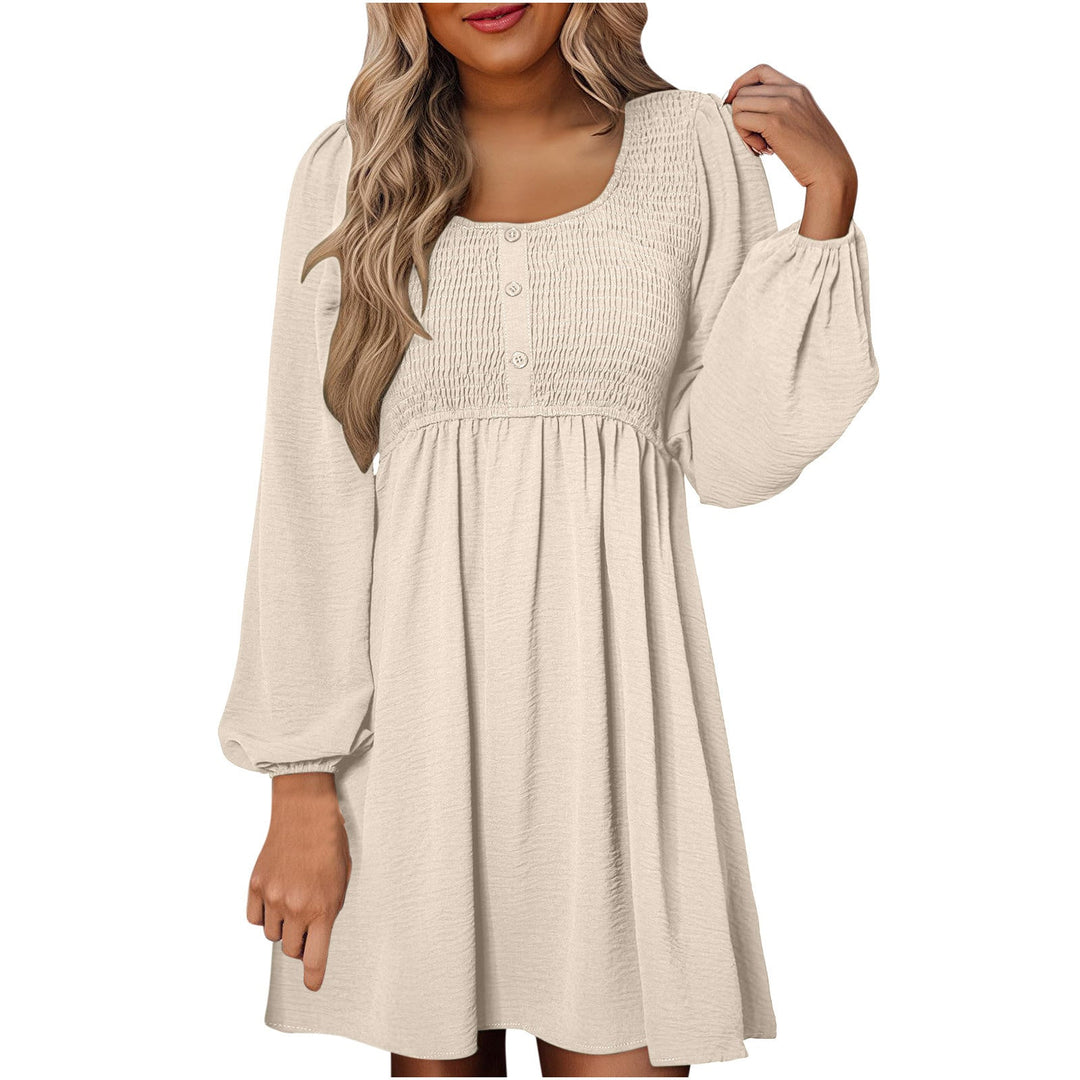 Aurelia | Elegantes, Feminines & Bequemes Damenkleid mit Smocked Mieder 2