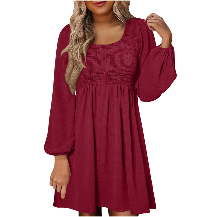 Aurelia | Elegantes, Feminines & Bequemes Damenkleid mit Smocked Mieder 3