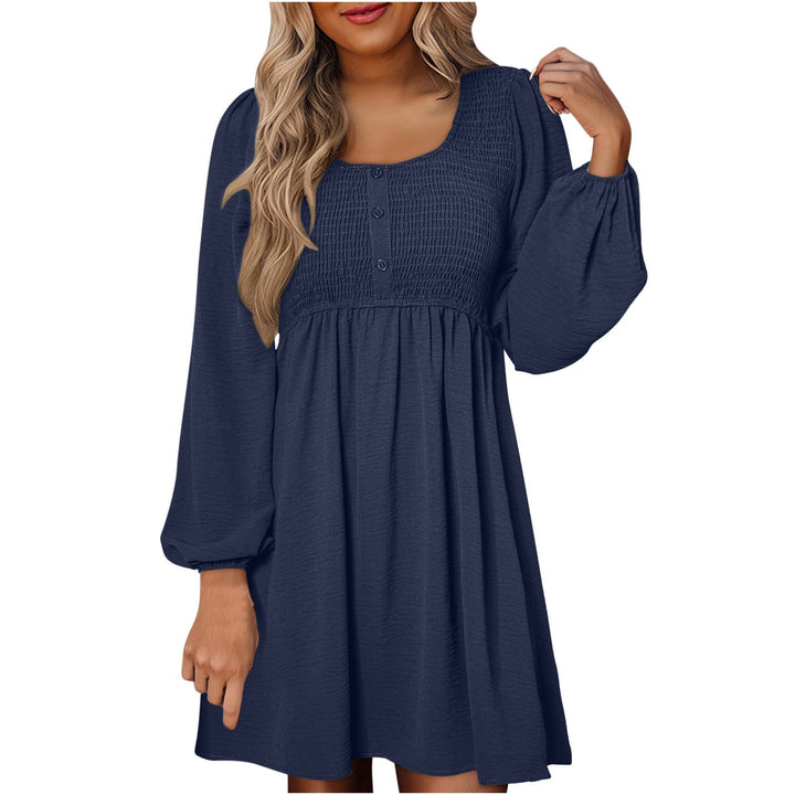 Aurelia | Elegantes, Feminines & Bequemes Damenkleid mit Smocked Mieder 4