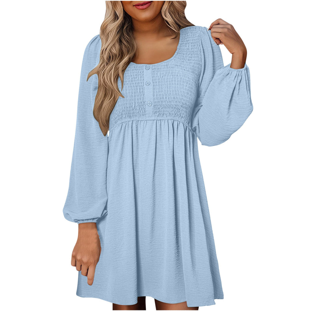 Aurelia | Elegantes, Feminines & Bequemes Damenkleid mit Smocked Mieder 5