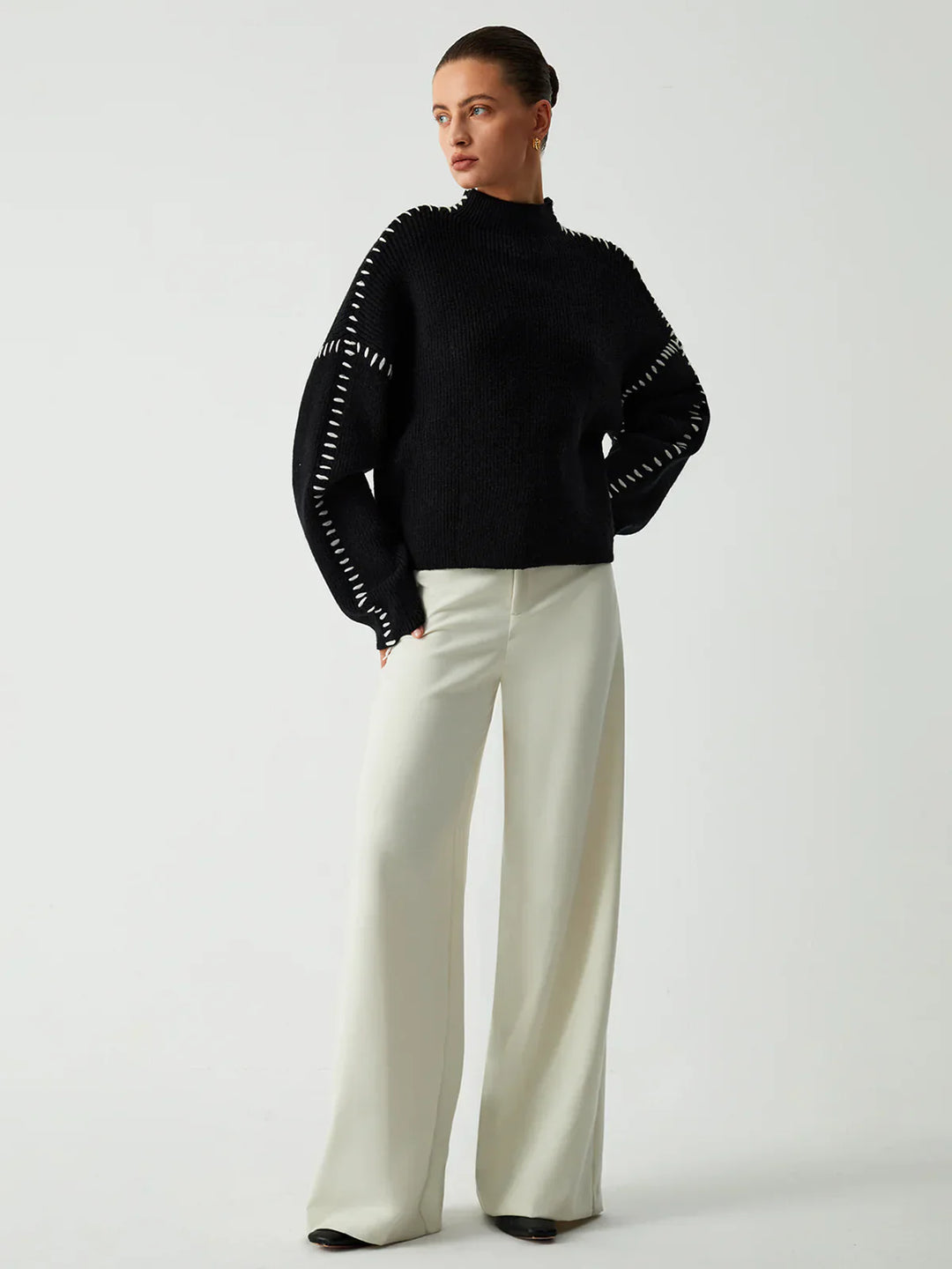 Ava - Damen Strickpullover