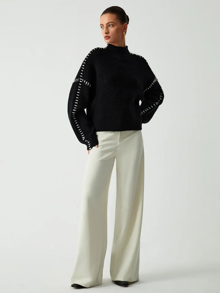 Ava - Damen Strickpullover