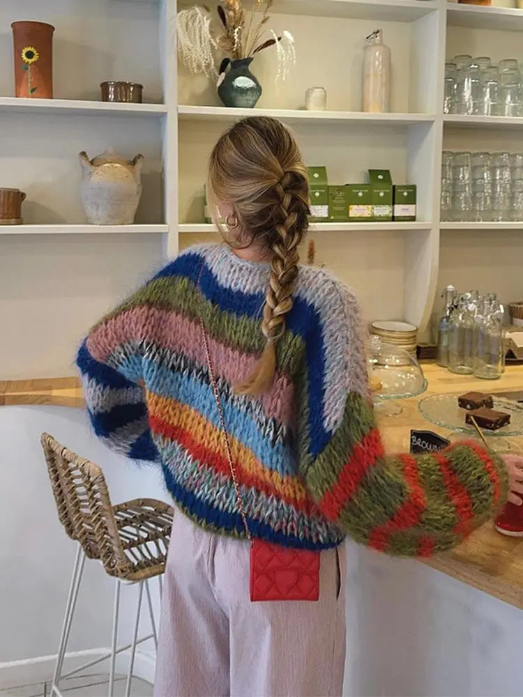 Ava | Grobstrickpullover für Frauen