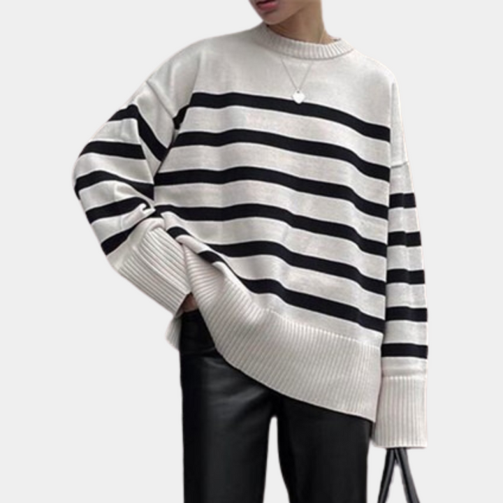 Avery - Eleganter Damenpullover mit Feinstrick