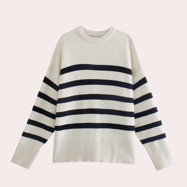 Avery - Eleganter Damenpullover mit Feinstrick