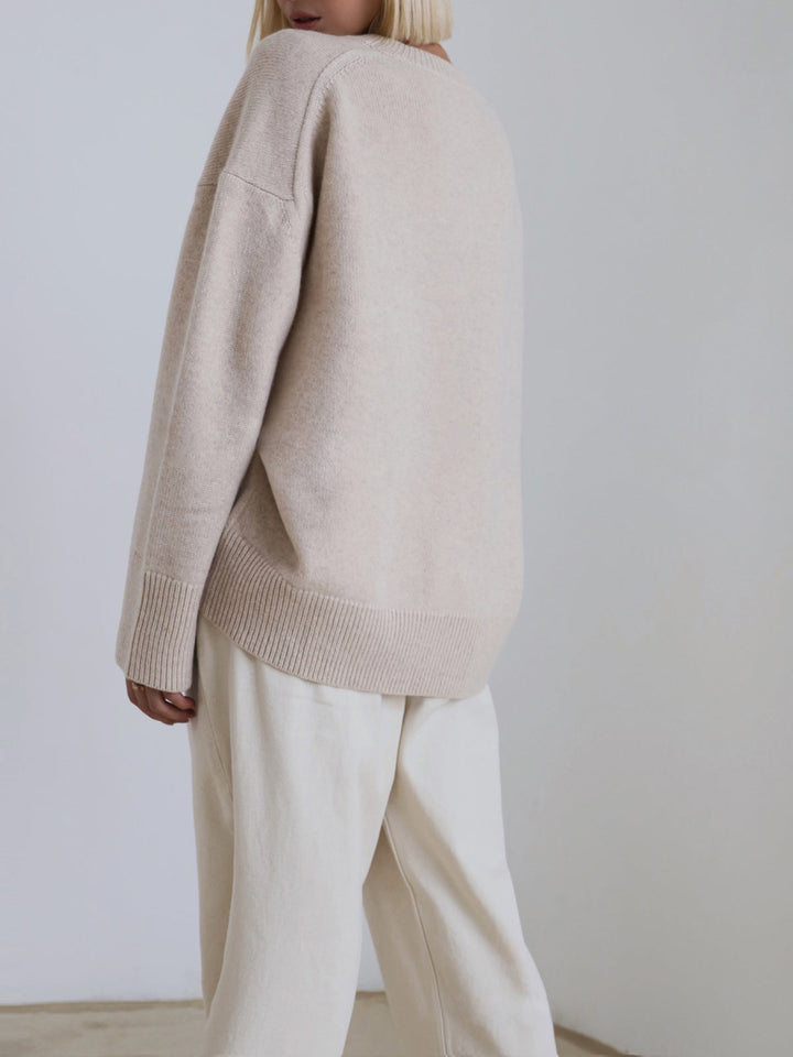 Franziska | Damen Winter Oversized Pullover