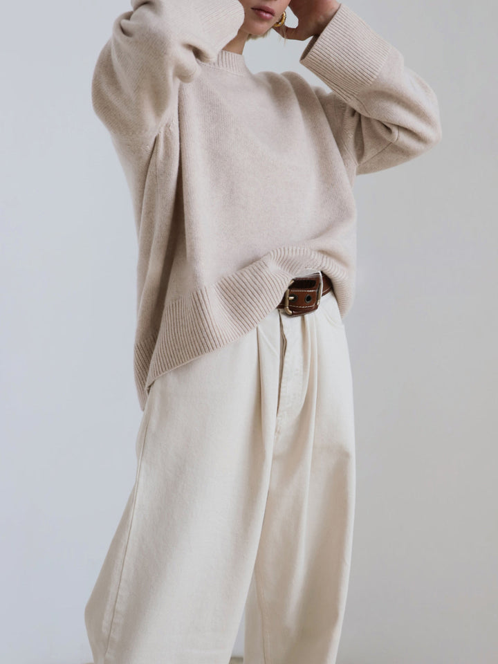 Franziska | Damen Winter Oversized Pullover