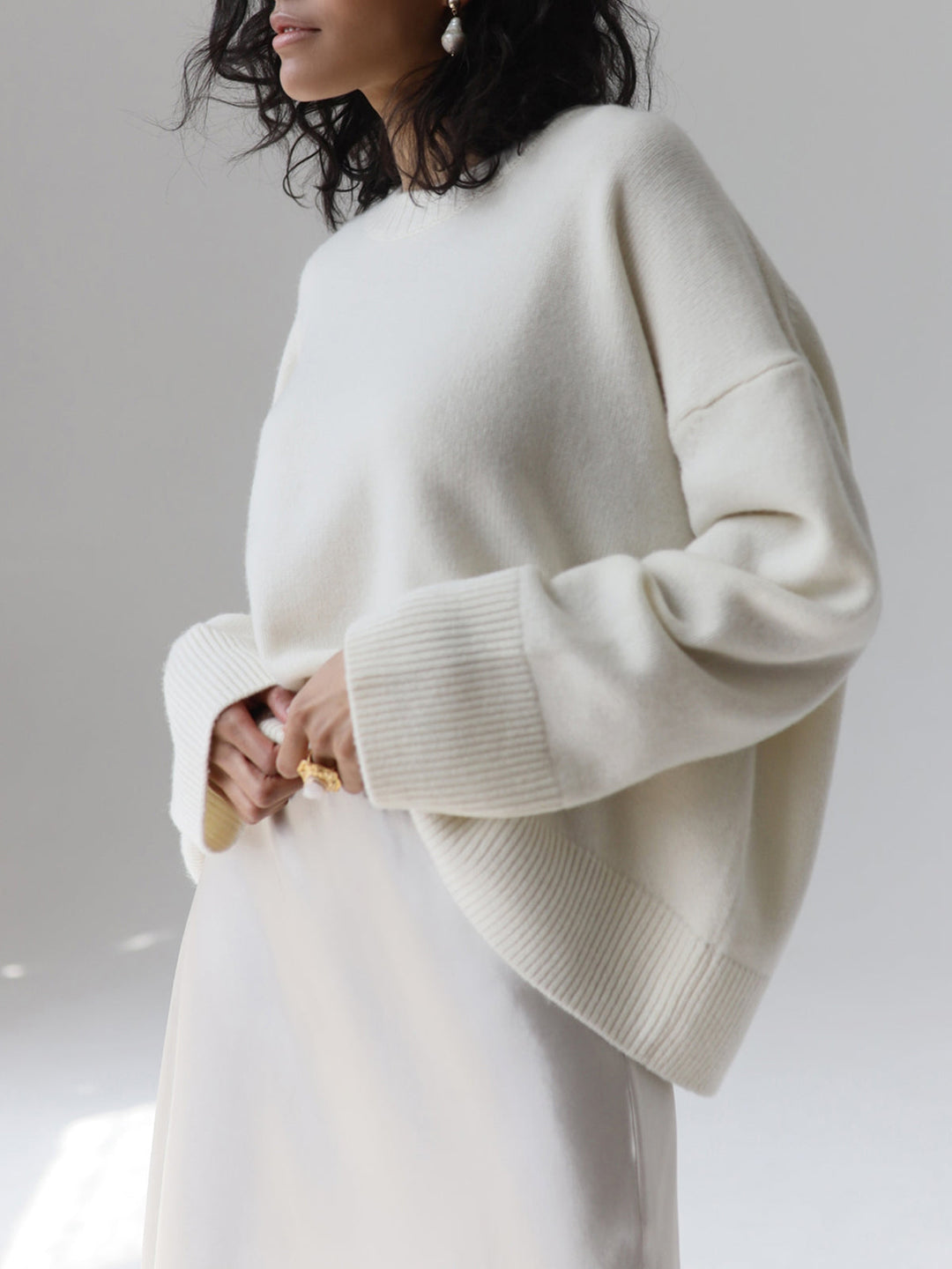 Franziska | Damen Winter Oversized Pullover