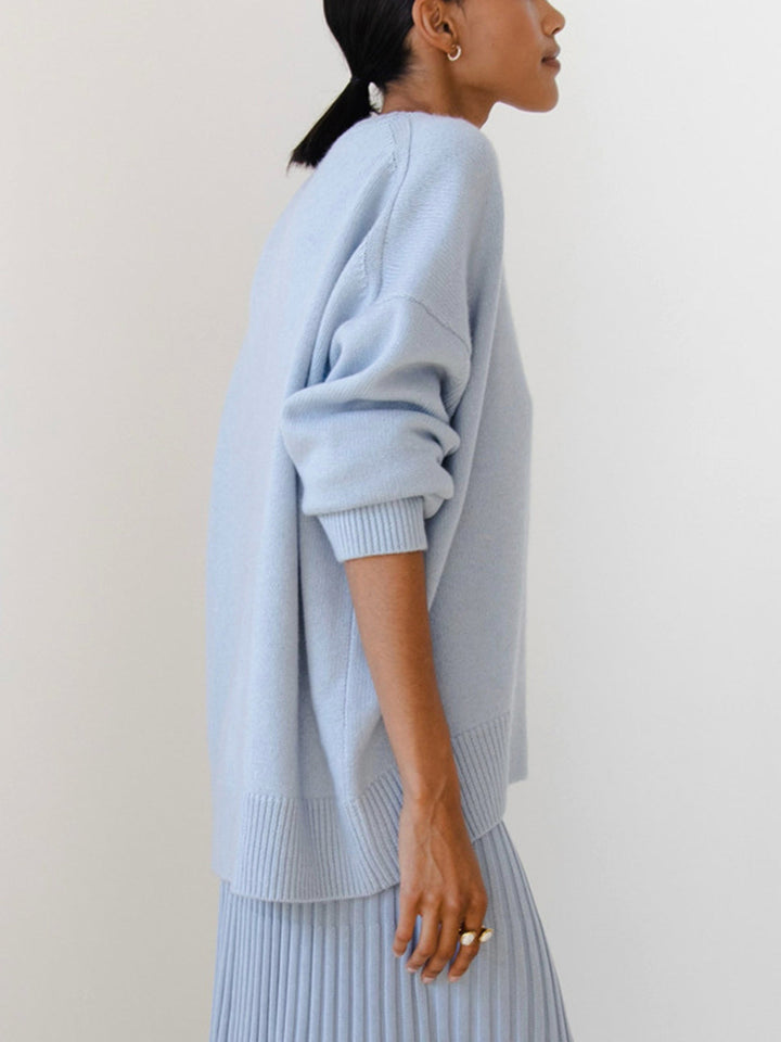 Franziska | Damen Winter Oversized Pullover