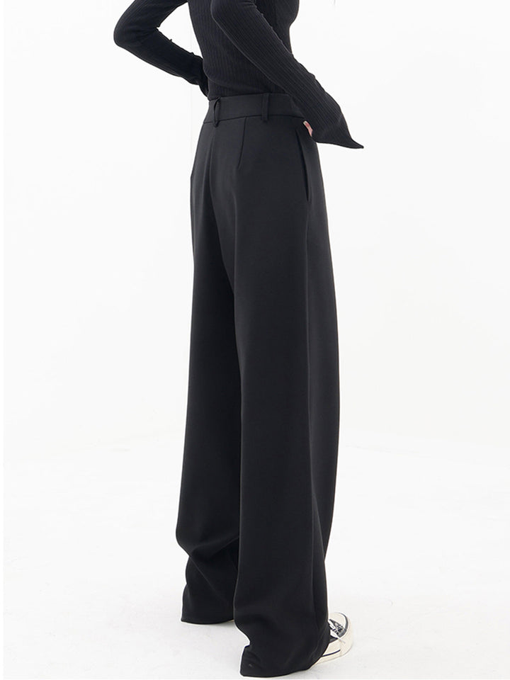 Valentina – Damen High-Waist Wickel-Hose