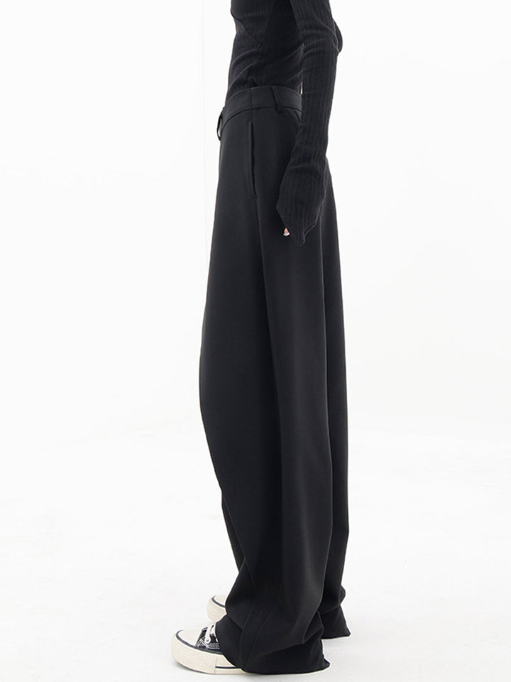 Valentina – Damen High-Waist Wickel-Hose