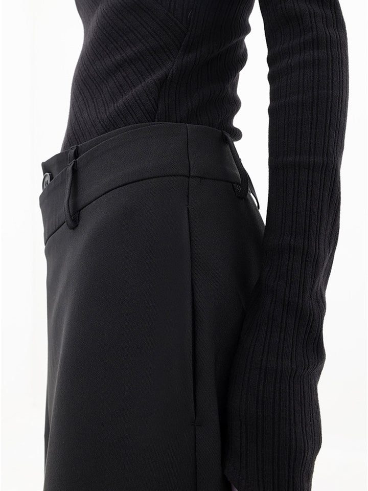 Valentina – Damen High-Waist Wickel-Hose