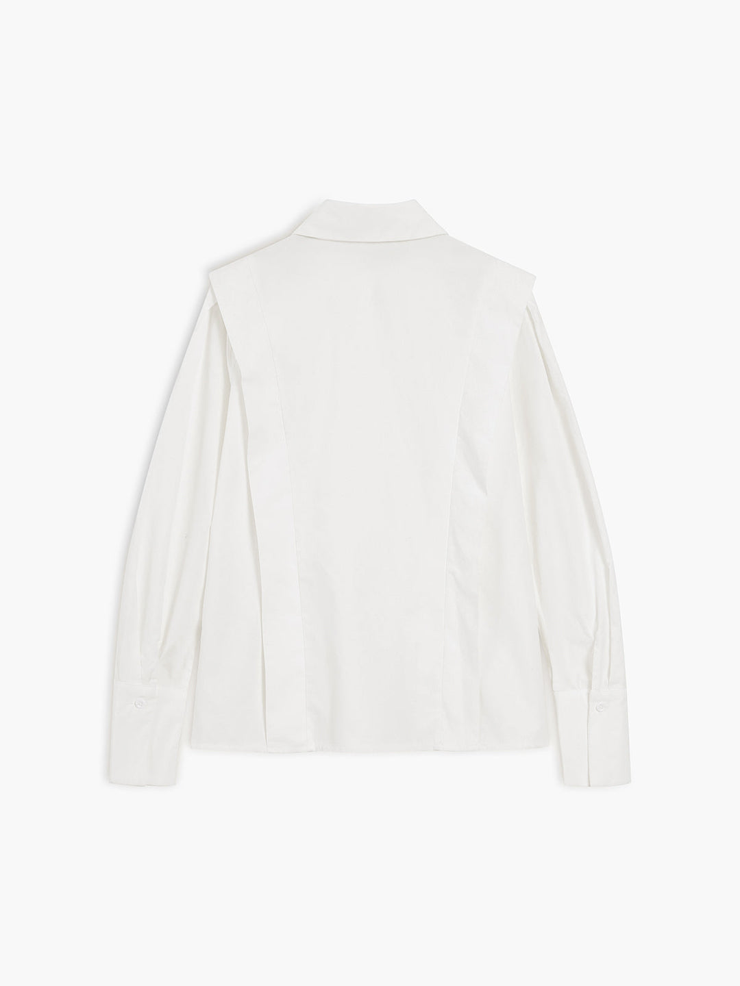 María – Damen Oversize Hemdbluse mit klassischem Kragen