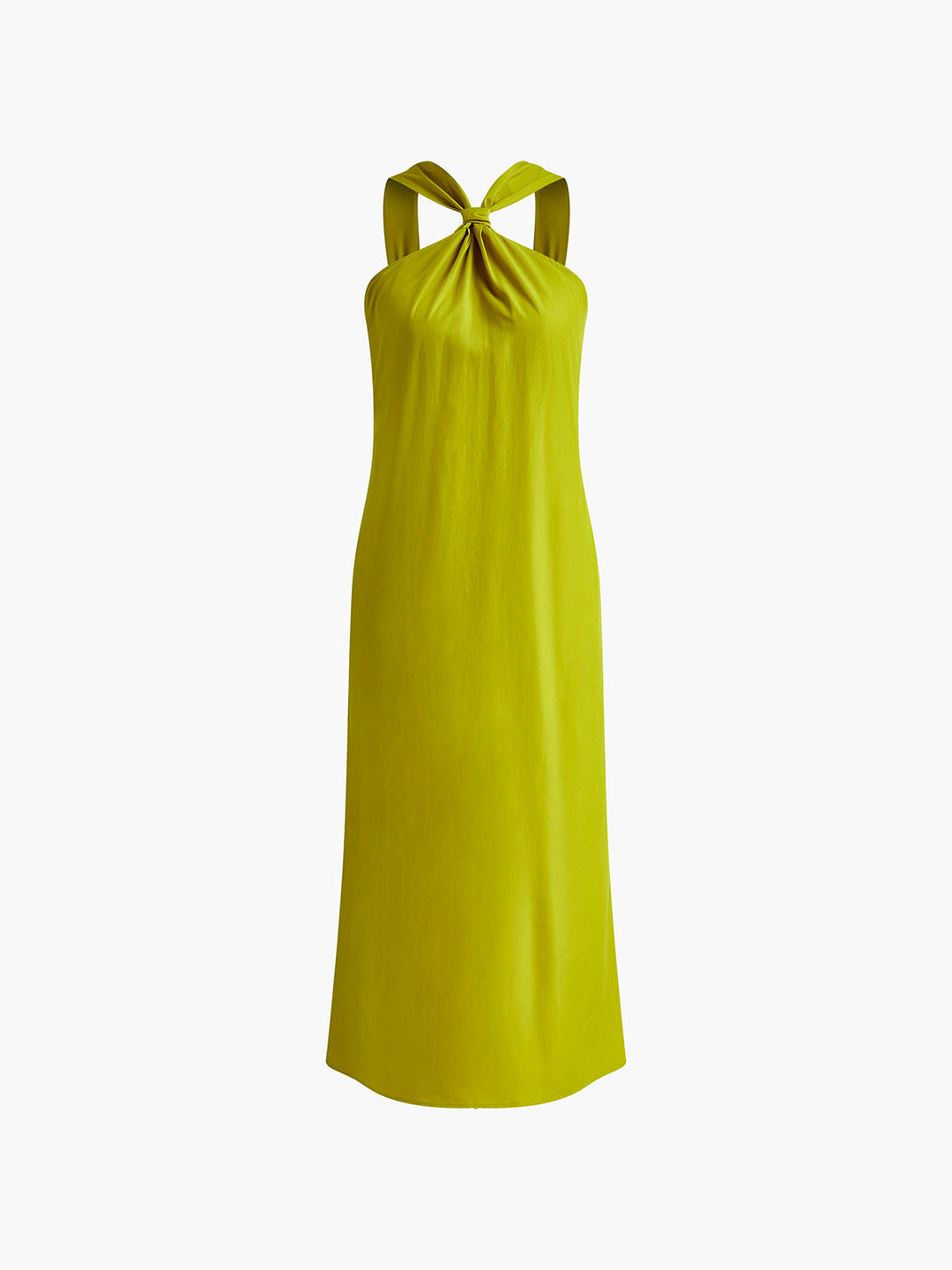 Sarah – Cross Halter Split Long Dress - Image 5