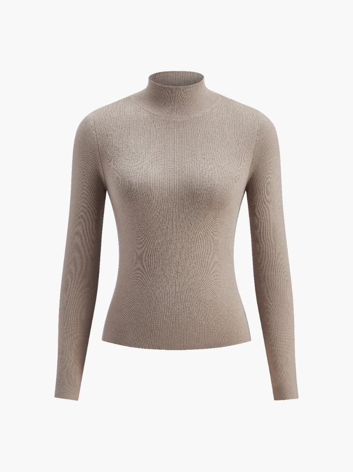Jacqueline | Damen Winter Schlank Geschnittener Pullover