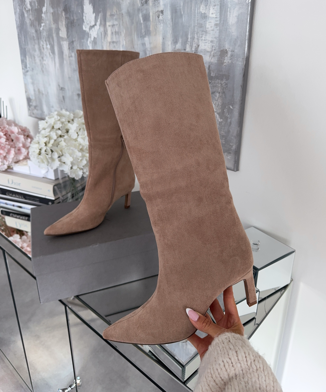 Stiefel Malo Beige