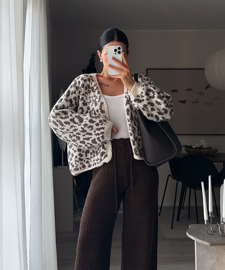 Strickhose Lilya Uni Braun