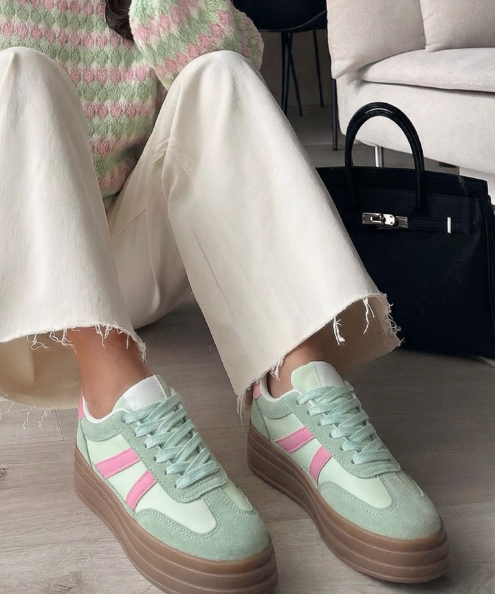 Sneaker Camille Hellgrün Ladypolitan ♡