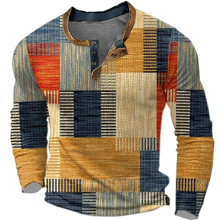 BEECK | Farbenfrohes, Atmungsaktives & Bequemes Langarmshirt Herren 0
