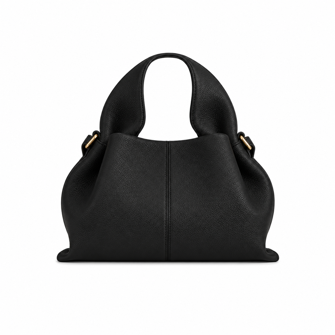 Damen Handtasche mit oberem Griff und Nahtdetail