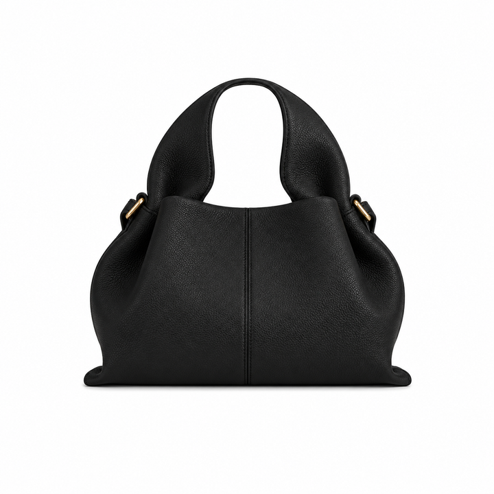 Damen Handtasche mit oberem Griff und Nahtdetail
