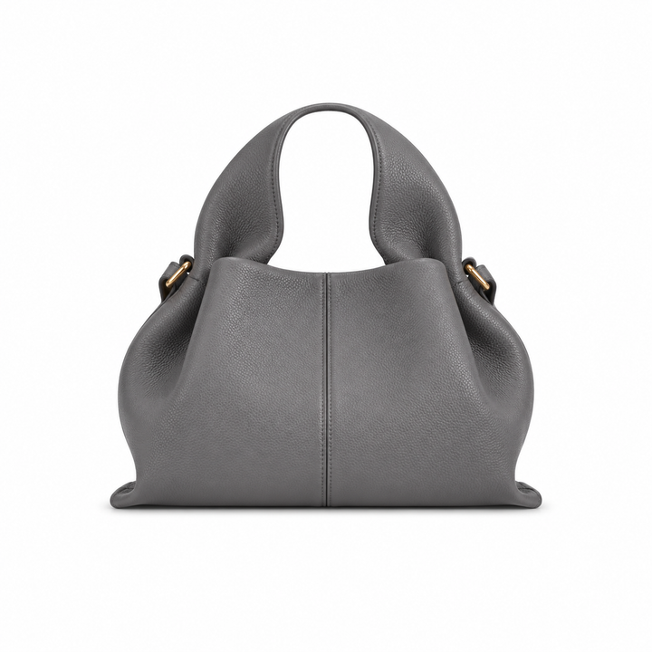 Damen Handtasche mit oberem Griff und Nahtdetail