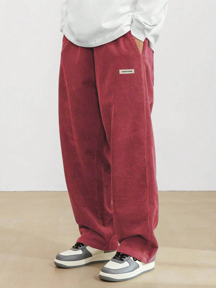 Baggy Hose Herren | Weite Hose Herren | Cleanes Design & Verstellbarer Bund