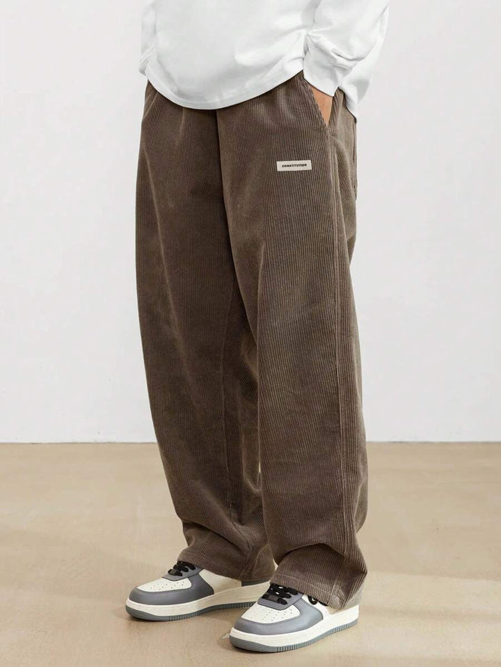 Baggy Hose Herren | Weite Hose Herren | Cleanes Design & Verstellbarer Bund
