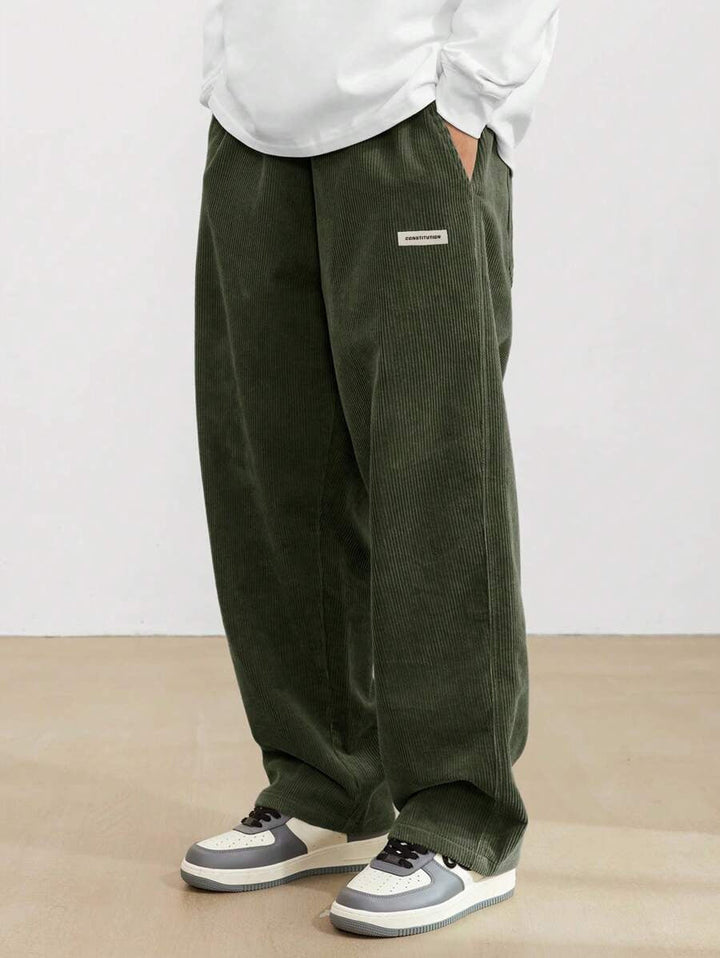 Baggy Hose Herren | Weite Hose Herren | Cleanes Design & Verstellbarer Bund