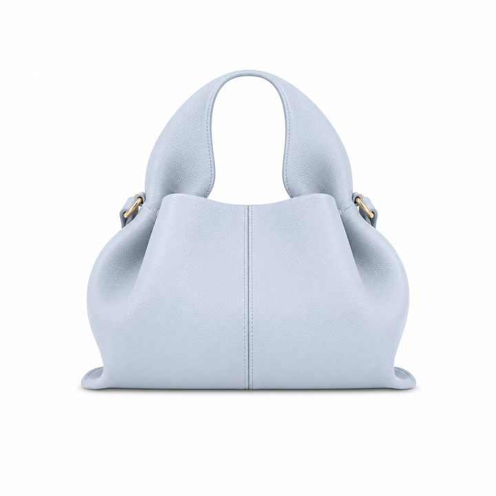 Damen Handtasche mit oberem Griff und Nahtdetail