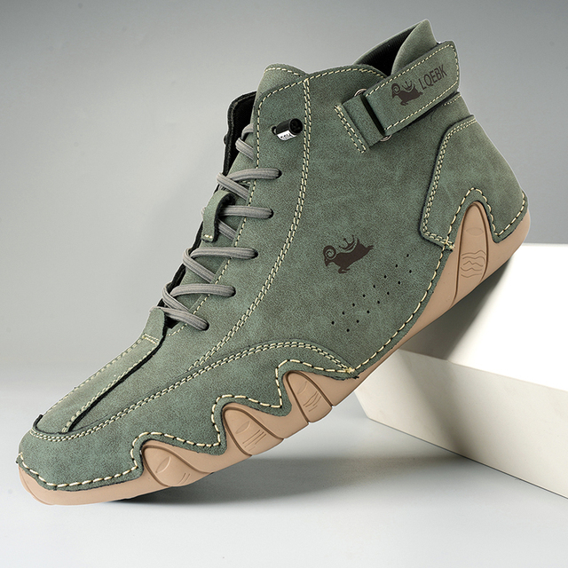 Barfußschuhe mit Schnürung Profilsohle