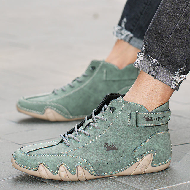 Barfußschuhe mit Schnürung Profilsohle