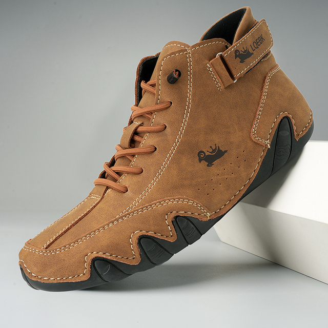 Barfußschuhe mit Schnürung Profilsohle